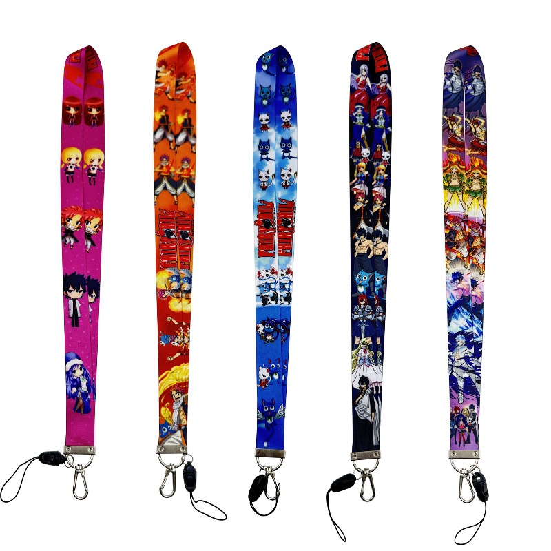 Lanyard Badge Holder - 5pcs 페어리 테일 애니메이션 주변기기 키