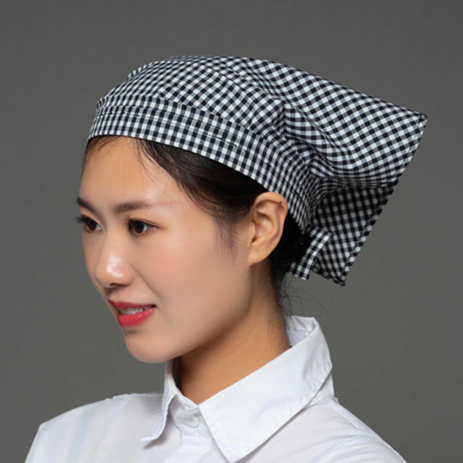 Bandana Cotton - 레스토랑 주방 직원을위한 코튼 헤드 스카프