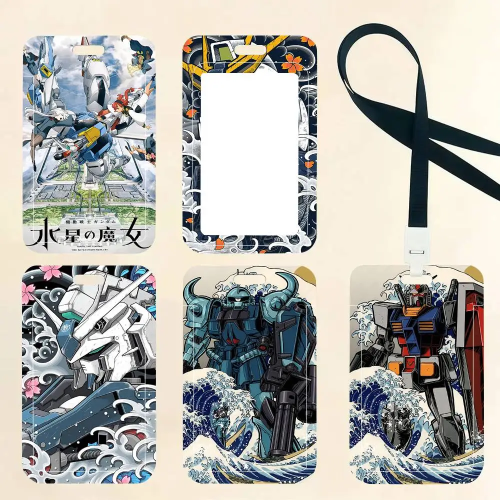 Lanyard Badge Holder - 1pc 일본 쇼와 스타일 G-건담 애니메이션