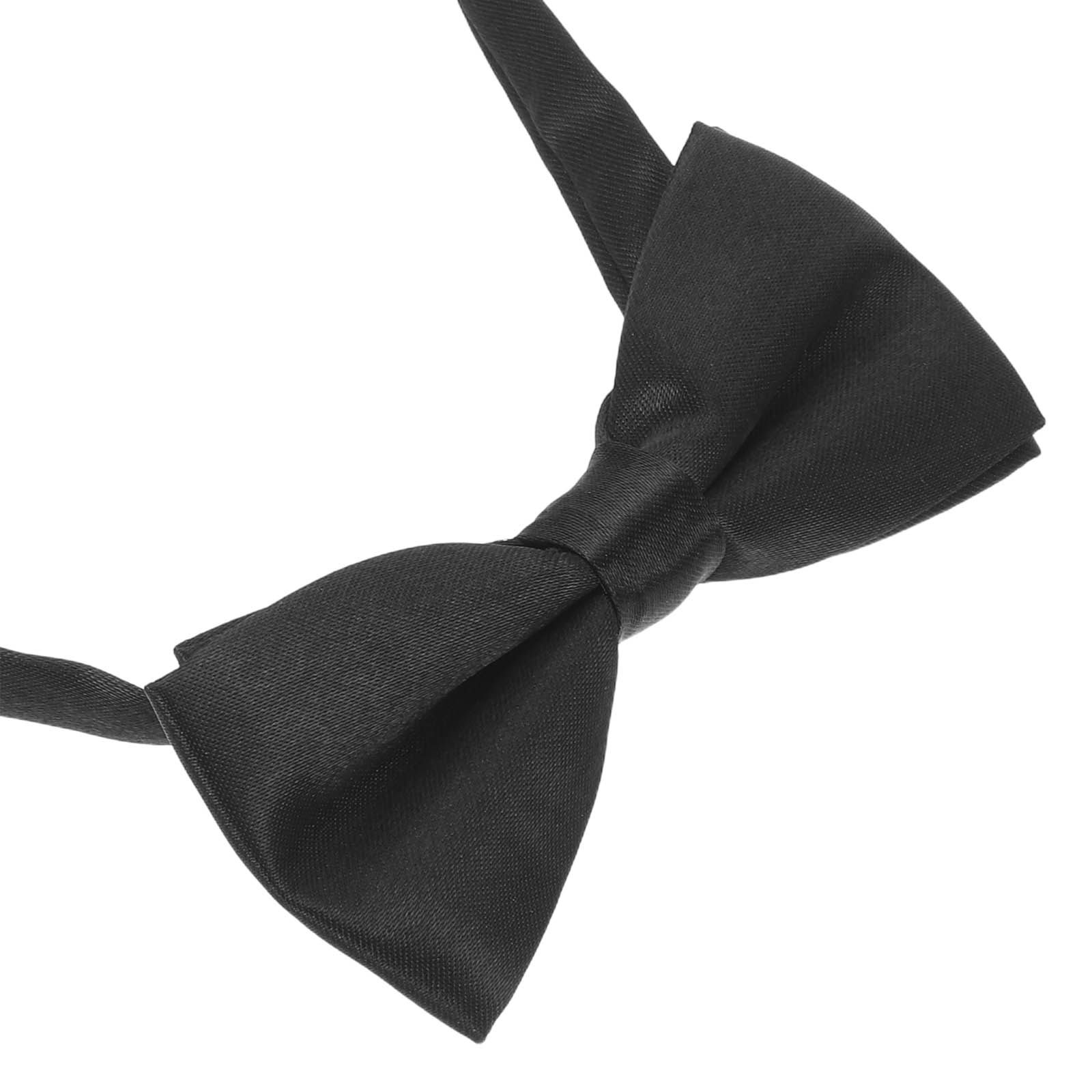 블랙 키즈 보타이 조절 가능 미리 묶인 단색 보타이 남 - Bow Tie Pre Tied 리뷰 및 가격