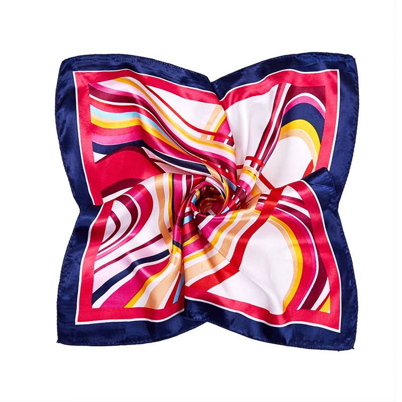 여성용 사각 실크 스카프, 여성용 패션 프린트 작은 목 - Silk Neck Scarf 리뷰 및 가격