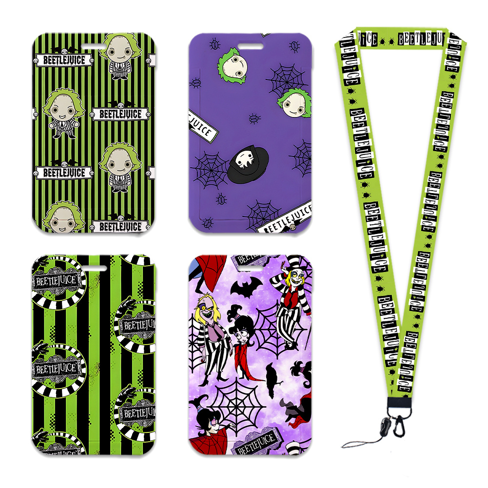 만화 공포 영화 ID 카드 홀더 끈 목걸이 작업 카드  - Lanyard Badge Holder 리뷰 및 가격